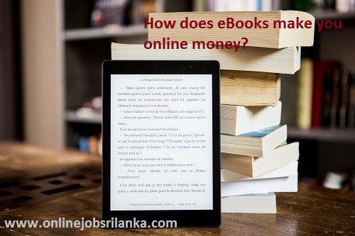 How does selling ebooks online make you money?