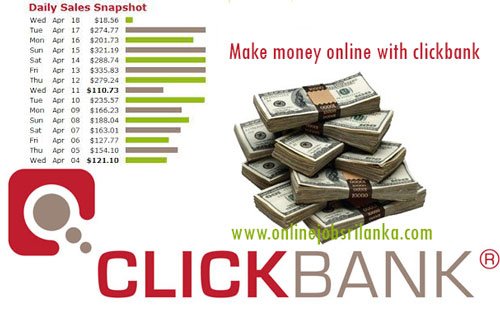 Make money online with clickbank