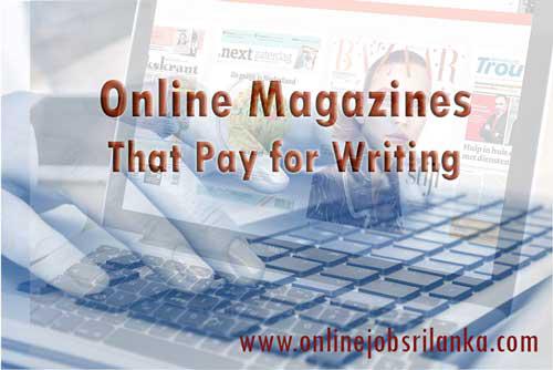 Write Articles to highest paying Magazines sites and get paid